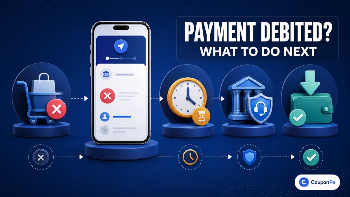 A failed checkout should be tracked through transaction status, bank support and refund resolution