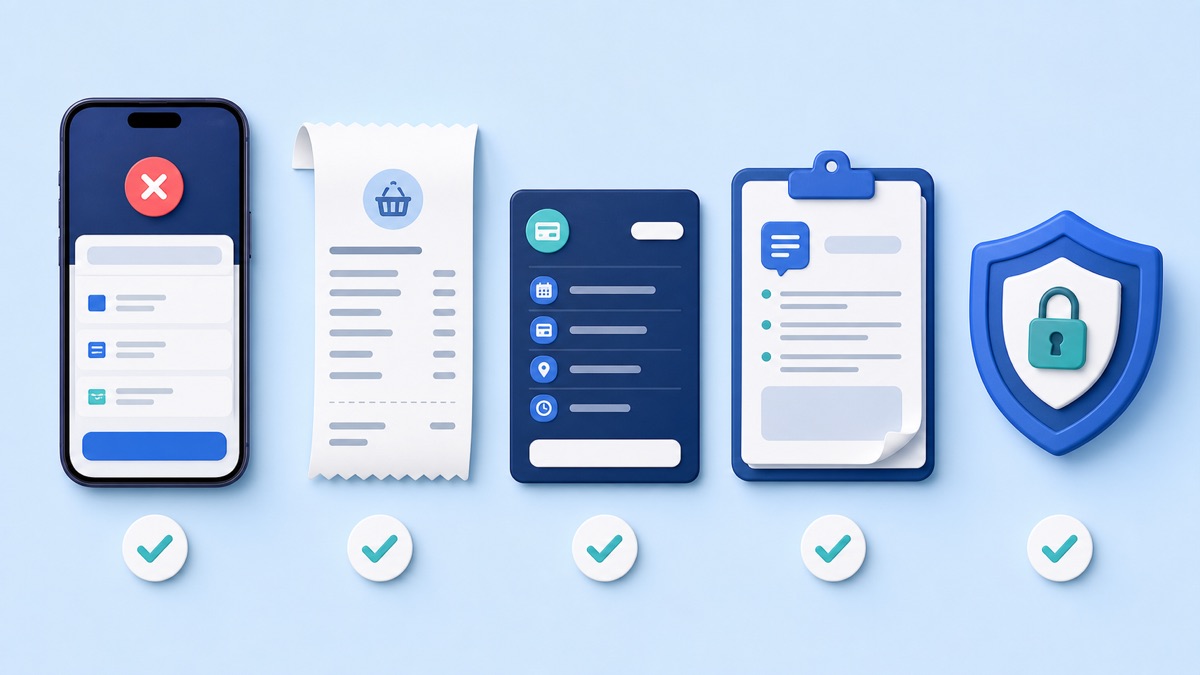 Keep only the useful payment, order and support evidence until the refund is complete