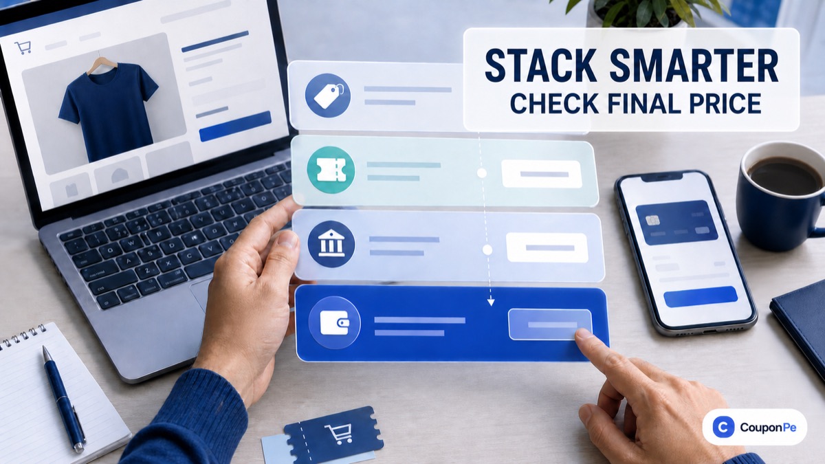 Four checkout layers should be compared against the same cart before payment